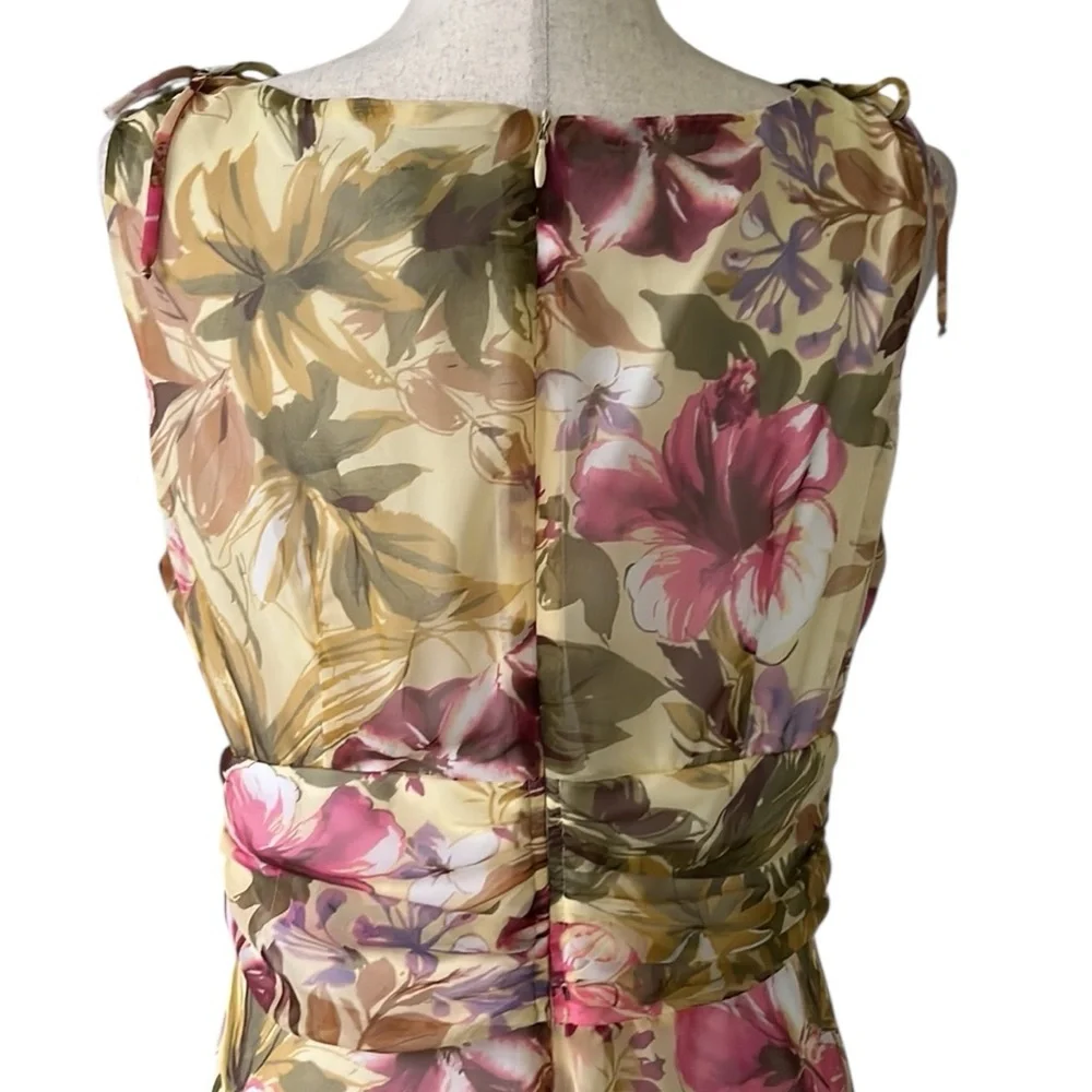 Connected Appareal Floral Midi Dress - Picture 4 of 8